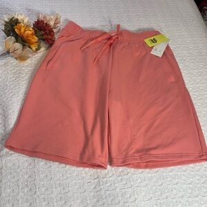 All in Motion Women’s Coral Athletic Shorts ~ Size Medium ~ Active Wear